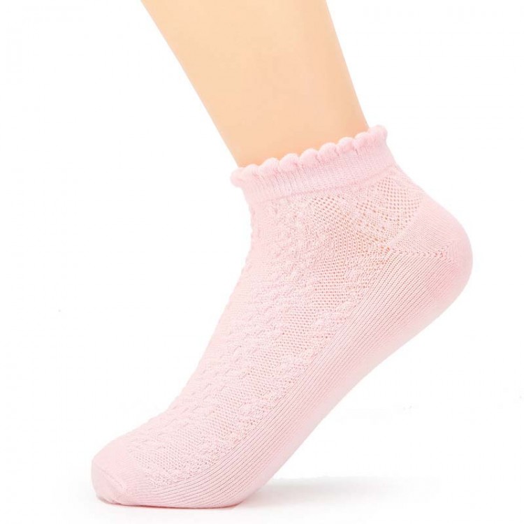 Summer Hollow Mesh Lace Socks Low Socks Women's Cotton Socks